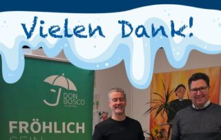 Danke den Spendern der Aktion Weihnachtswünsche.